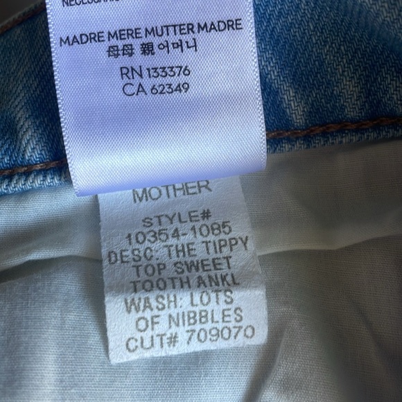 MOTHER SNACKS! The Tippy Top Sweet Tooth Ankle in Lots Of Nibbles - Picture 11 of 13